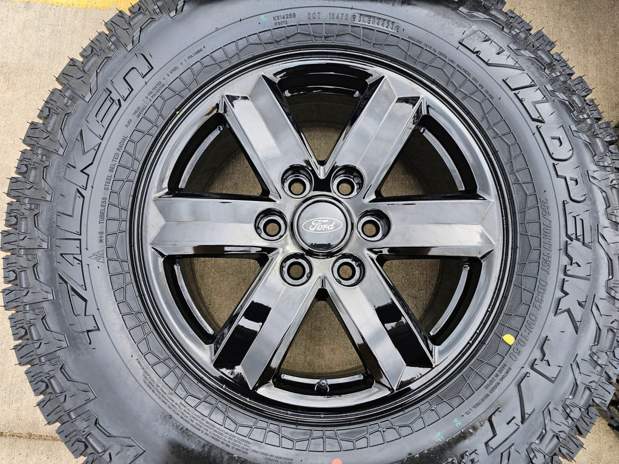 17" Ford F-150 OEM black Tremor rims wheels 10339 2023 2024 2025 2026 NEW Texas Truck Tire