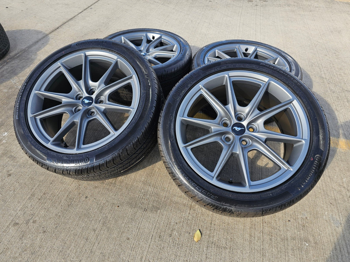 19" Ford Mustang Stealth GT OEM 95759 wheels rims 2023 2024 2025 2026 NEW Texas Truck Tire