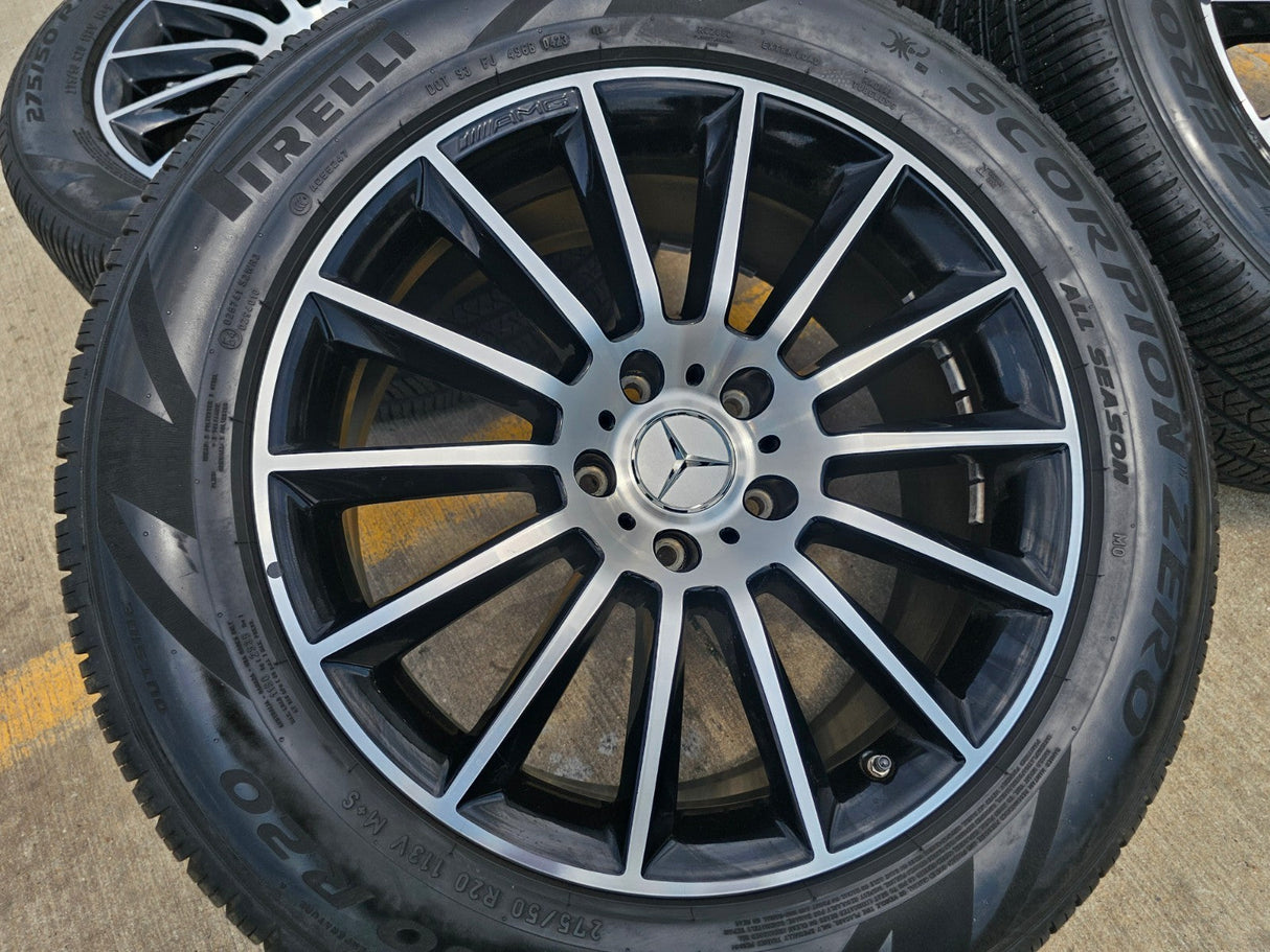 20" Mercedes G Wagon G63 AMG OEM 85715 wheels rims 2020 2021 2022 2023 2024 2025 Texas Truck Tire