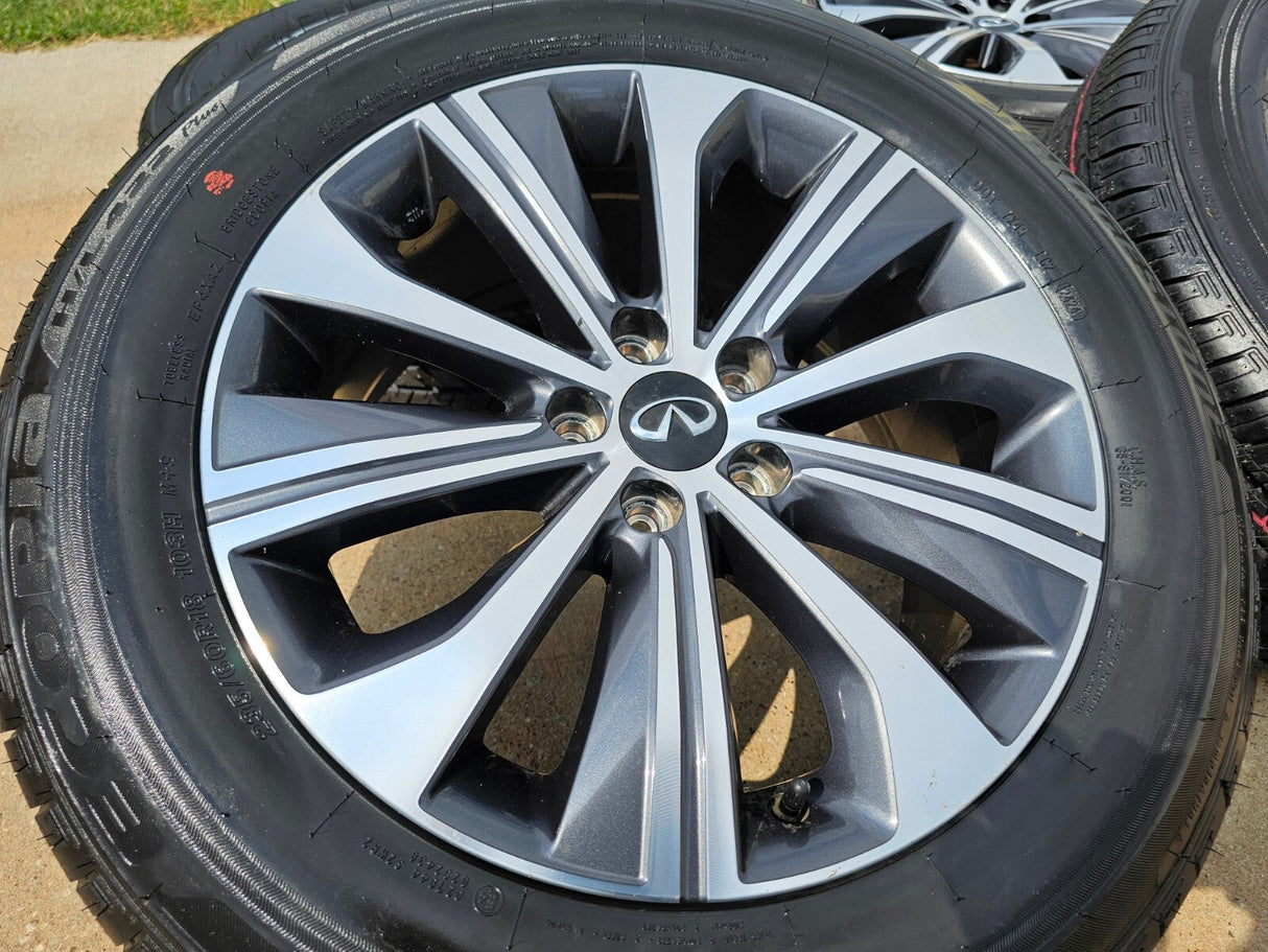 18" Infiniti QX60 OEM 73813 Pathfinder wheels rims 2024 2025 2026 NEW GREAT DEAL Texas Truck Tire