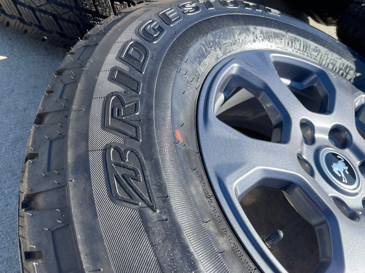 17" Ford Bronco Big Bend wheels rims 10384 OEM Ranger 2023 2024 2025 2026 NEW Texas Truck Tire