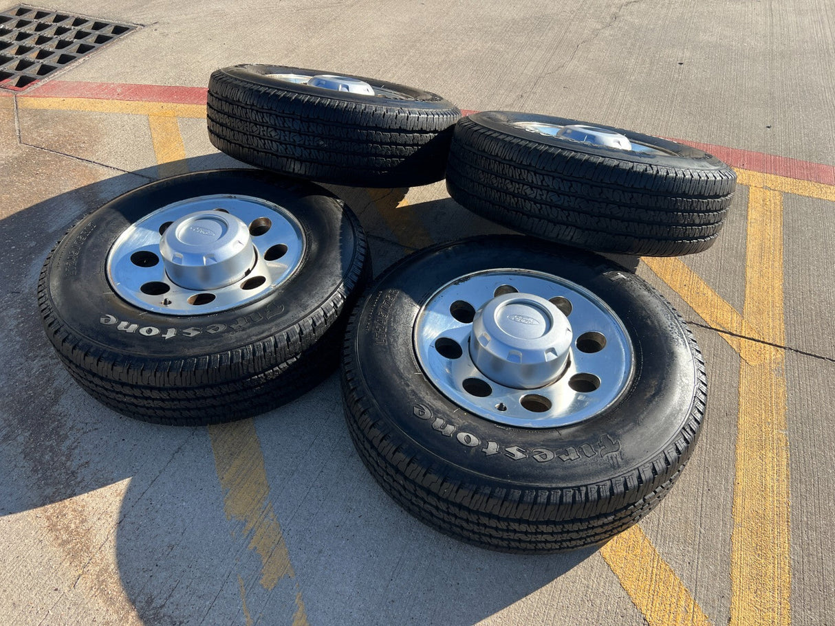 17" Ford F-250 F-350 OEM rims wheels 3599 tires DISCOUNTED Texas Truck Tire