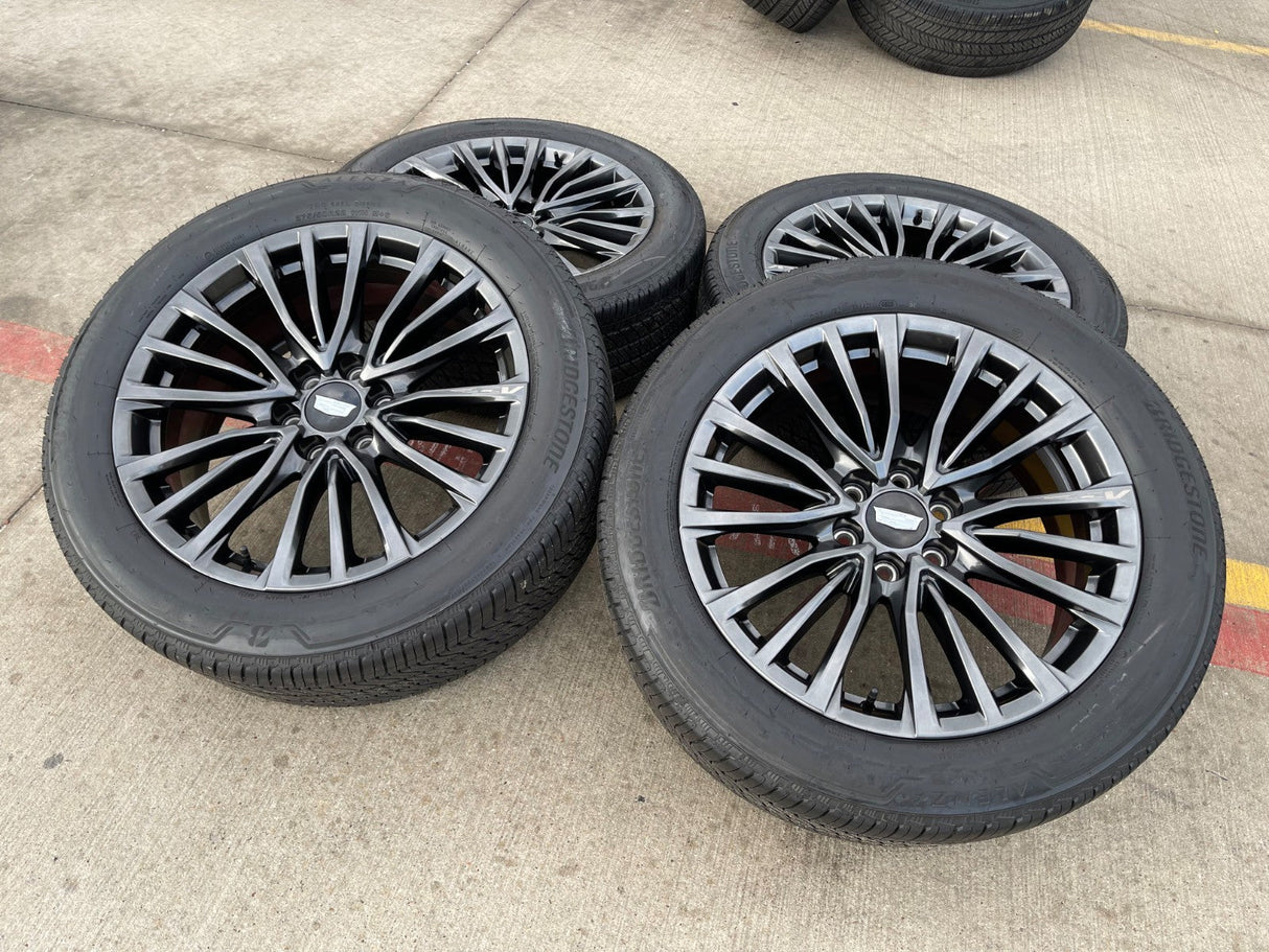 22" Cadillac Escalade V Platinum OEM 4883 95479 wheels rims 2024 2025 2026 NEW V Texas Truck Tire