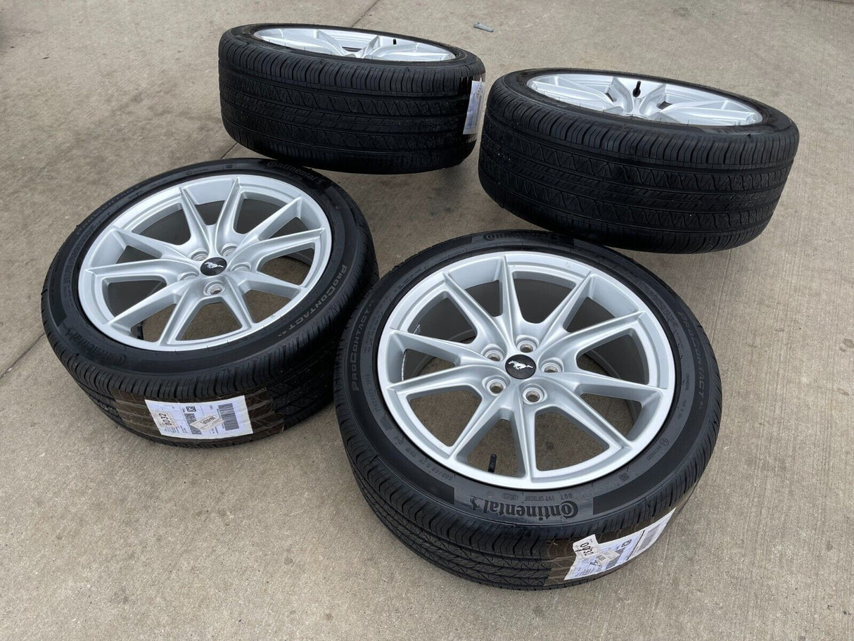 19" Ford Mustang Stealth GT OEM wheels rims 95759 tires 2021 2022 2023 2024 2025 Texas Truck Tire