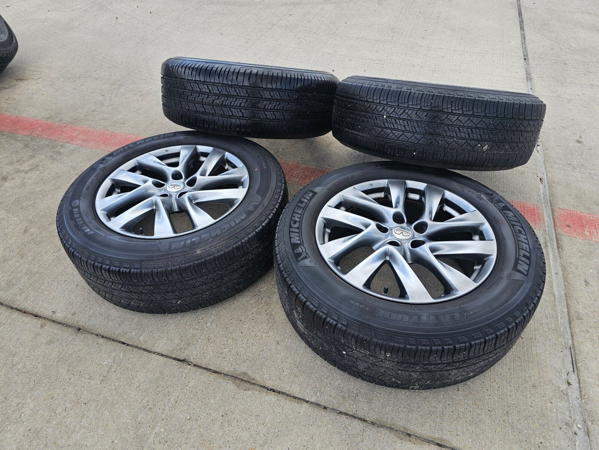 18" Infiniti QX60 FX35 FX45 JX35 Nissan Pathfinder OEM 73760 71564 wheels rims Texas Truck Tire