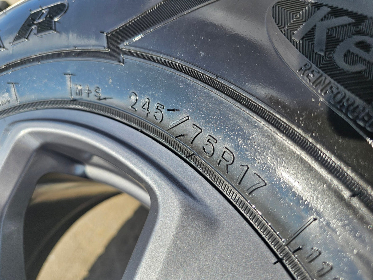 17" Ford Bronco Big Bend wheels rims 10384 OEM Ranger 2024 2025 2026 GOODYEAR Texas Truck Tire