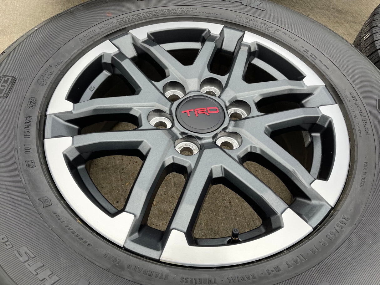 18" Toyota Tacoma LIMITED OEM wheels rims 10641 4Runner 2024 2025 2026 NEW Texas Truck Tire