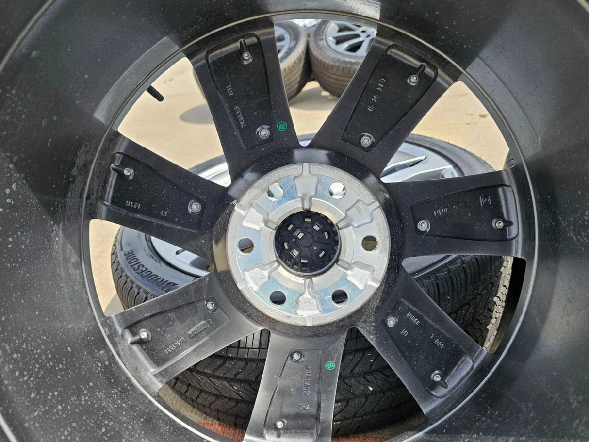 (1) 24" Cadillac Escalade V Platinum OEM wheel rim tire spare 2024 2025 2026 NEW Texas Truck Tire