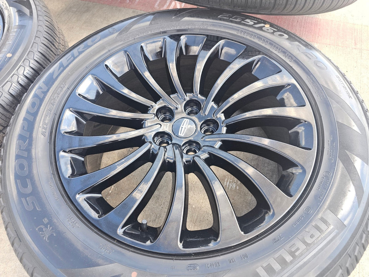 20" Lincoln Aviator Black Label OEM rims wheels 10189 Explorer 2024 2025 NEW Texas Truck Tire