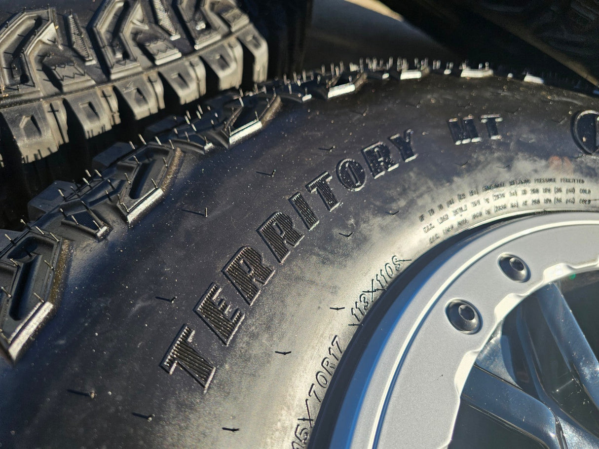 17" Ford Bronco SASQUATCH wheels rims BEADLOCK 10388 Ranger GOODYEAR M/T Texas Truck Tire