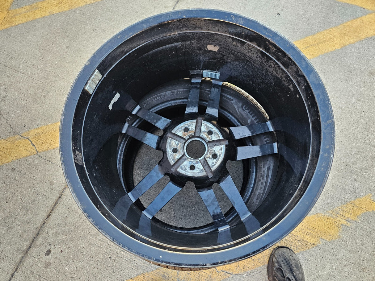20x10 Chevy Corvette OEM wheel rim 5639 5641 black REAR 2015 2016 2017 2018 2019 Texas Truck Tire
