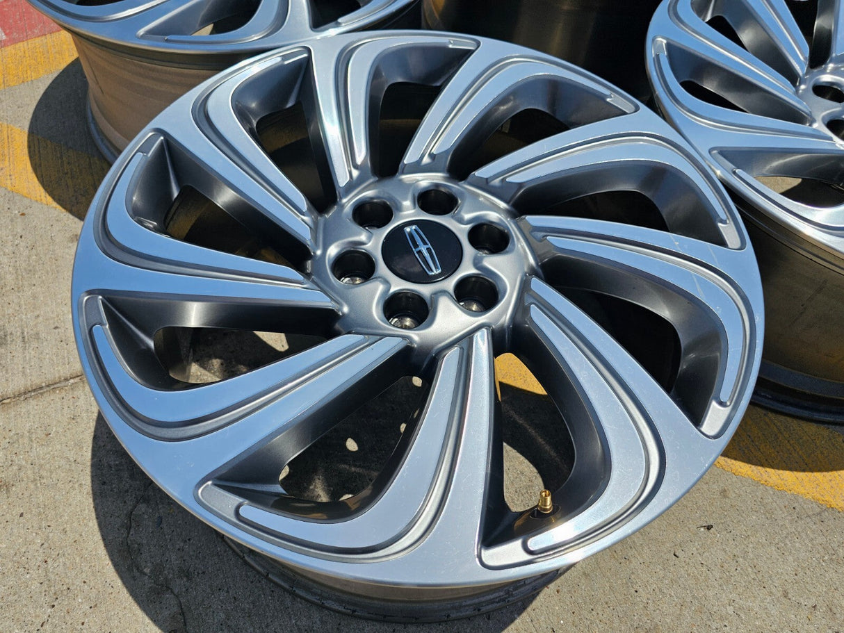 22" Lincoln Navigator OEM 10497 rims wheels Reserve 2022 2023 2024 2025 2026 Texas Truck Tire