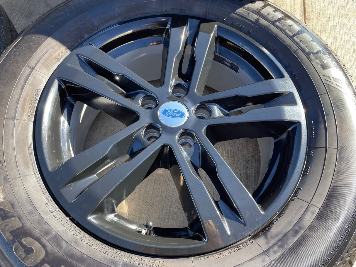 18" Ford Taurus Explorer OEM 10266 rims wheels 2022 2023 2024 2025 2026 YOKOHAMA Texas Truck Tire