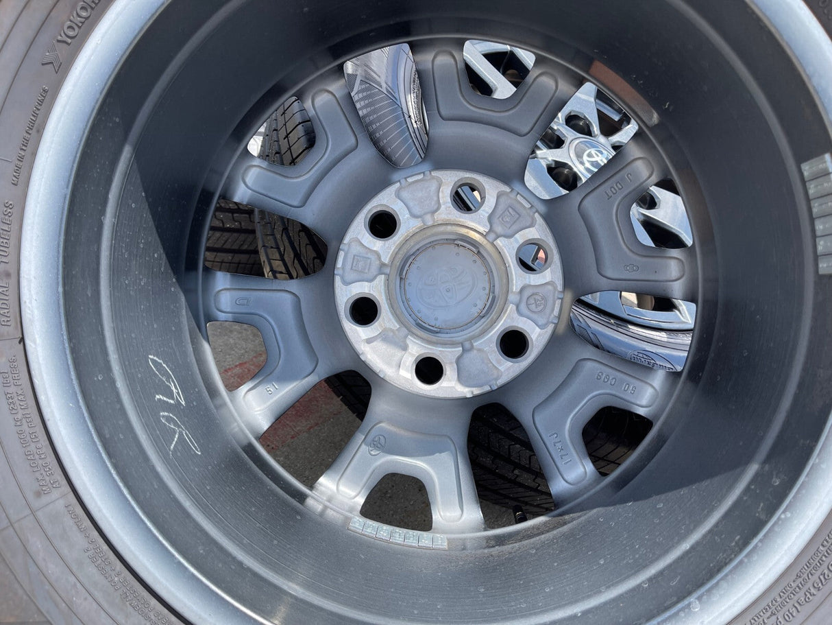 17" Toyota 4Runner Tacoma TRD OEM 94254 10637 wheels rims 2024 2025 2026 NEW Texas Truck Tire