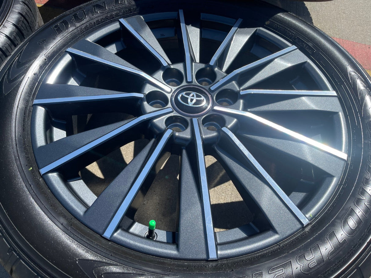22" Toyota Tundra Sequoia OEM wheels rims 78519 Land Cruiser GX550 2025 2026 NEW Texas Truck Tire