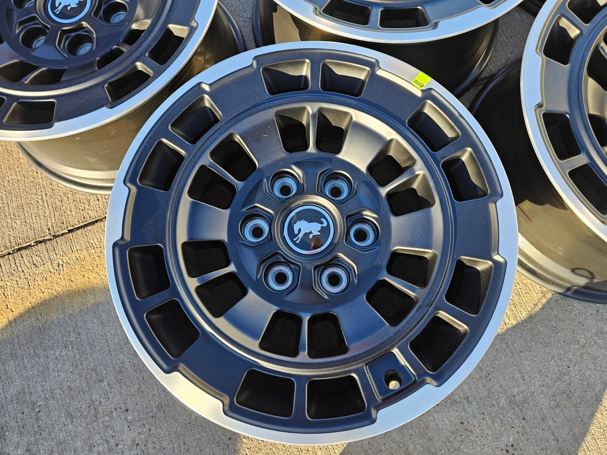 (5) 17" Ford Bronco wheels rims OEM 22025 Ranger 2023 2024 2025 2026 NEW Texas Truck Tire