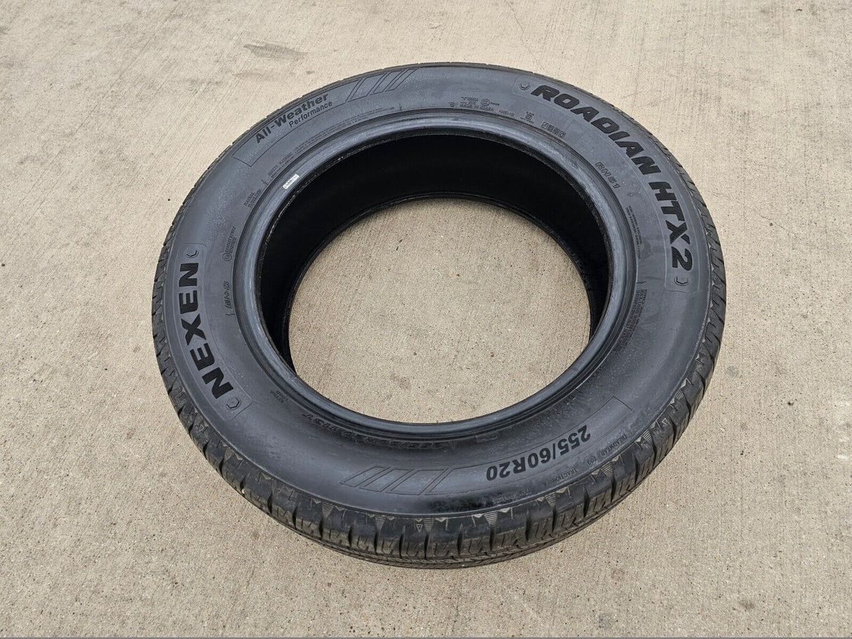 (1) 255/60/20 Nexen Roadian H/TX2 tire Jeep Mopar NEW Texas Truck Tire