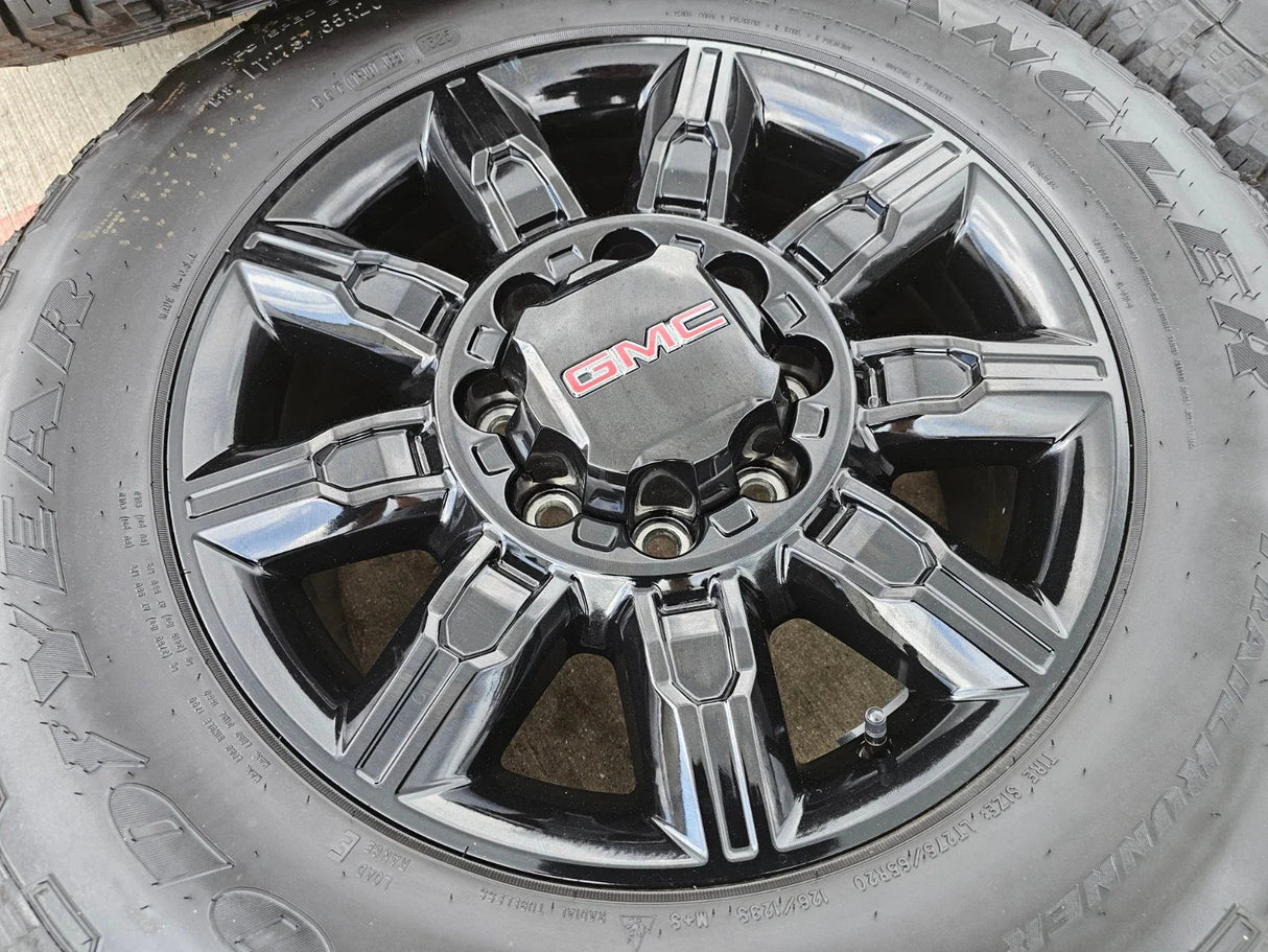 20" GMC Sierra DENALI 2500 3500 OEM 14137 5963 wheels rims Silverado 2025 NEW Texas Truck Tire