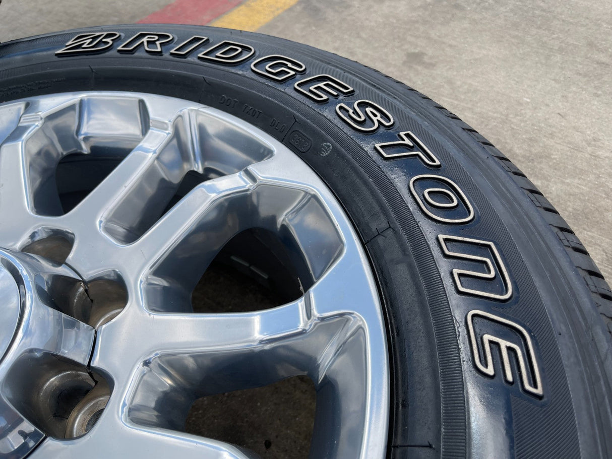 20" Chevy Silverado HIGH COUNTRY GMC Sierra AT4 2500 3500 OEM 95685 wheels rims Texas Truck Tire