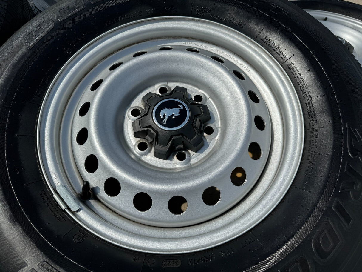 16" Ford Bronco steel wheels rims tires 10226 Ranger 2021 2022 2023 2024 2025 Texas Truck Tire