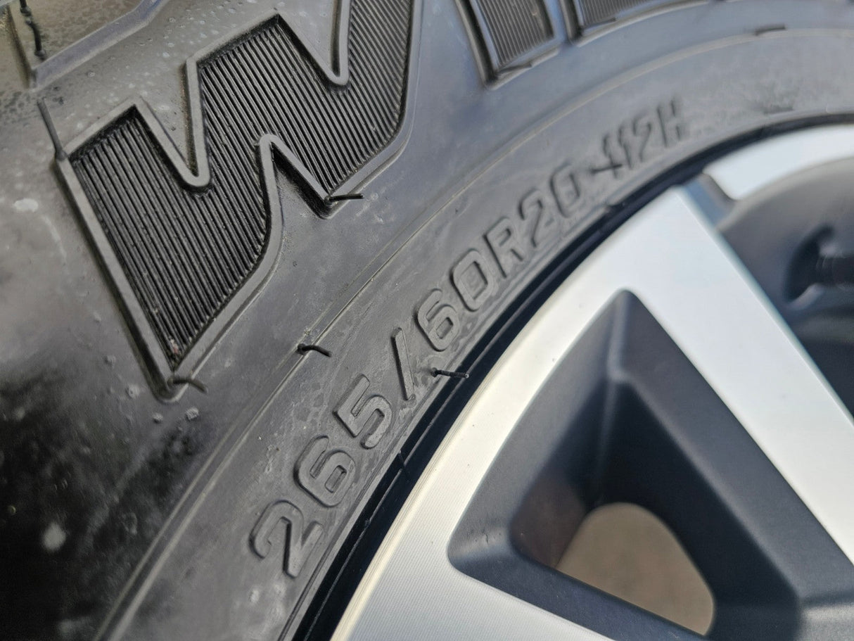 20" Toyota 4Runner TRD OEM 94198 wheels rims Tundra Sequoia 2025 2026 FALKEN NEW Texas Truck Tire