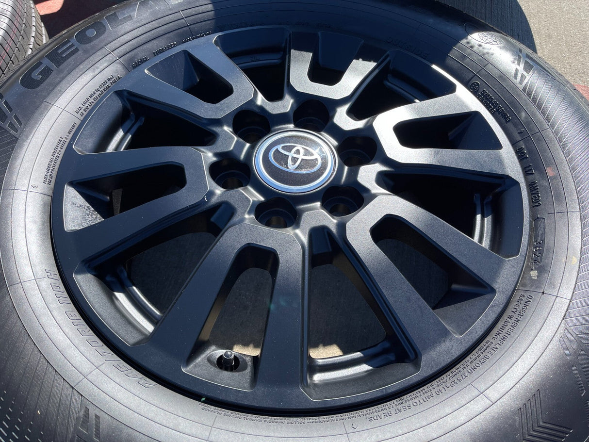 18" Toyota Land Cruiser OEM 95953 wheels rims Tundra Sequoia 2024 2025 2026 NEW Texas Truck Tire