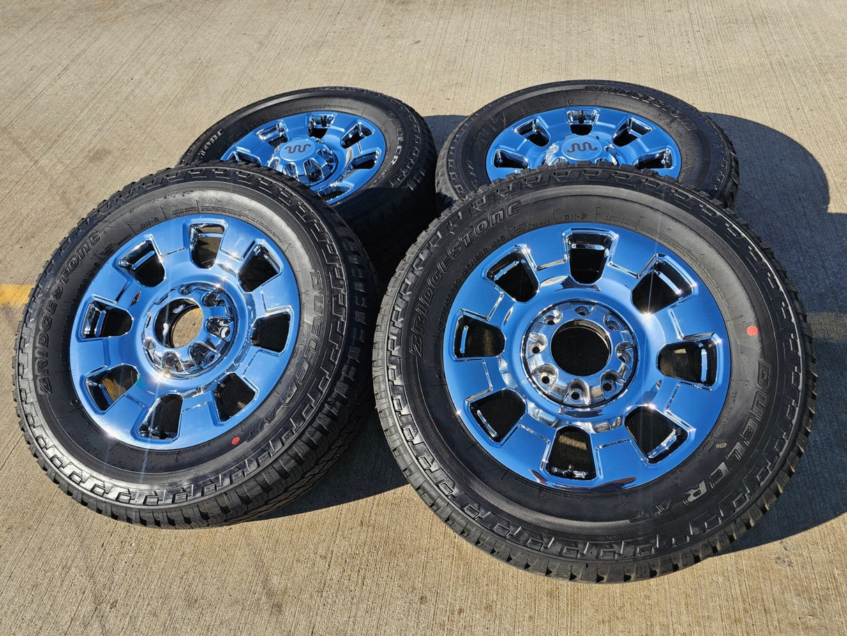 20" Ford F-250 F-350 OEM King Ranch 10295 25085 10552 wheels rims 2025 2026 NEW Texas Truck Tire
