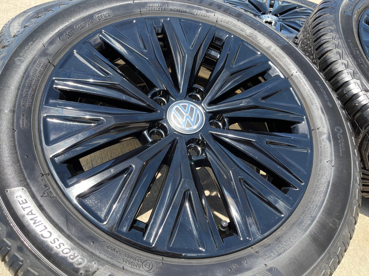 16" VW Jetta Passat OEM wheels rims 70045 Beetle Winter MICHELIN Texas Truck Tire