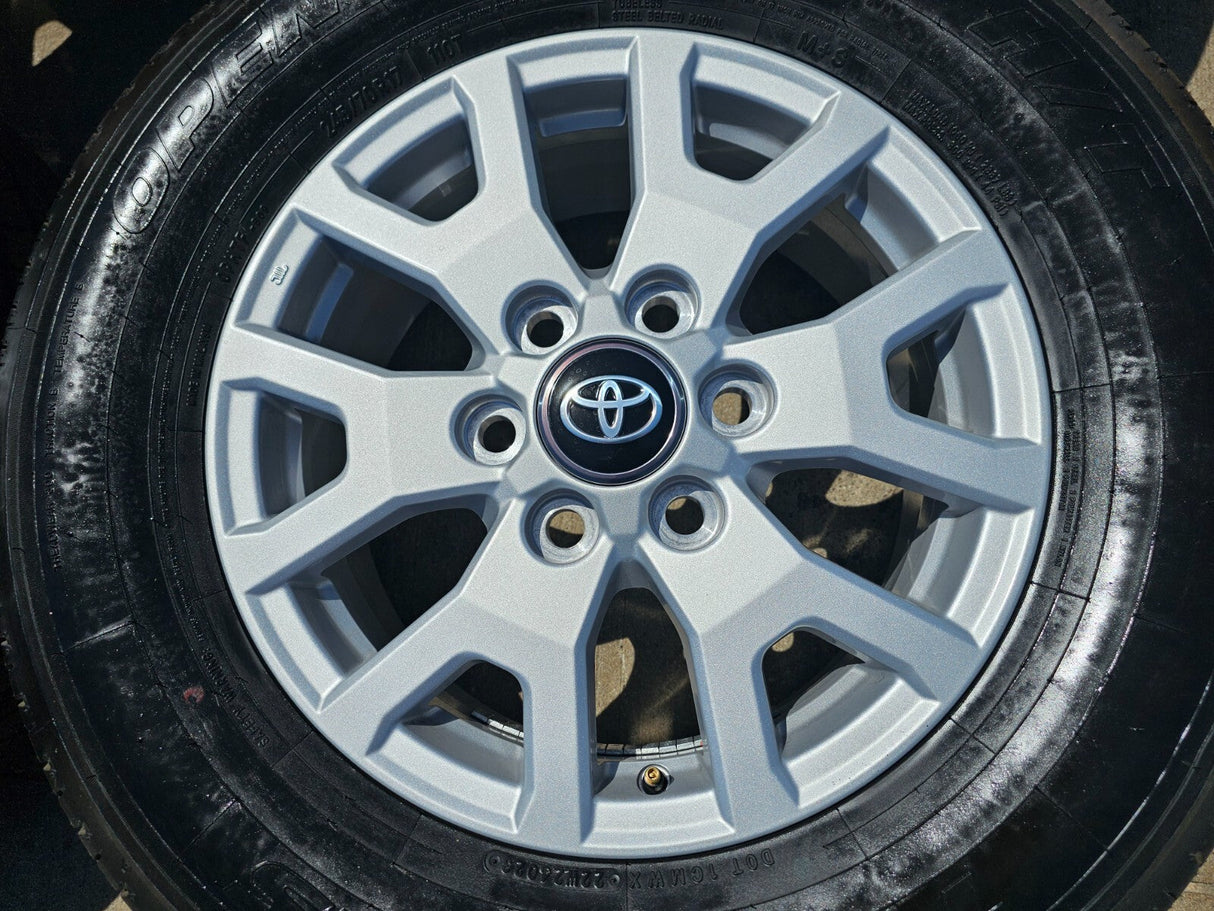 17" Toyota Tacoma 4Runner TRD OEM 94254 10637 wheels rims 2024 2025 2026 NEW Texas Truck Tire