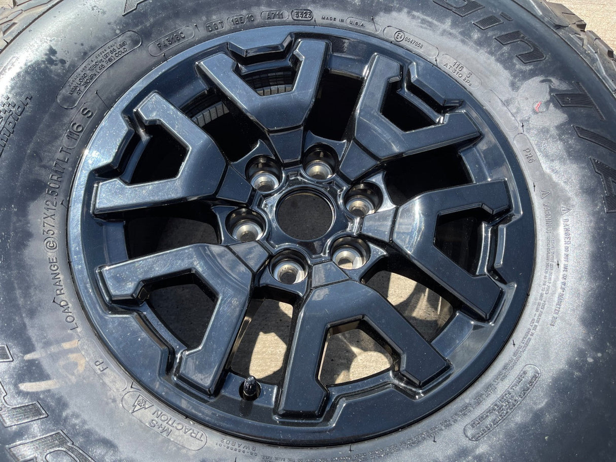 17" Ford F-150 Raptor Bronco OEM 10461 rim wheel spare 2024 2025 2026 BFG NEW Texas Truck Tire