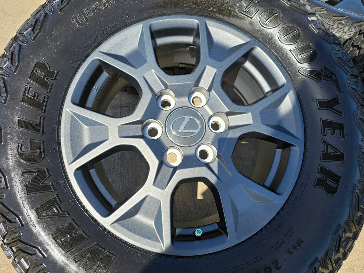 18" Lexus GX550 OEM 10544 wheels rims Land Cruiser Tundra Sequoia 2025 2026 R/T Texas Truck Tire