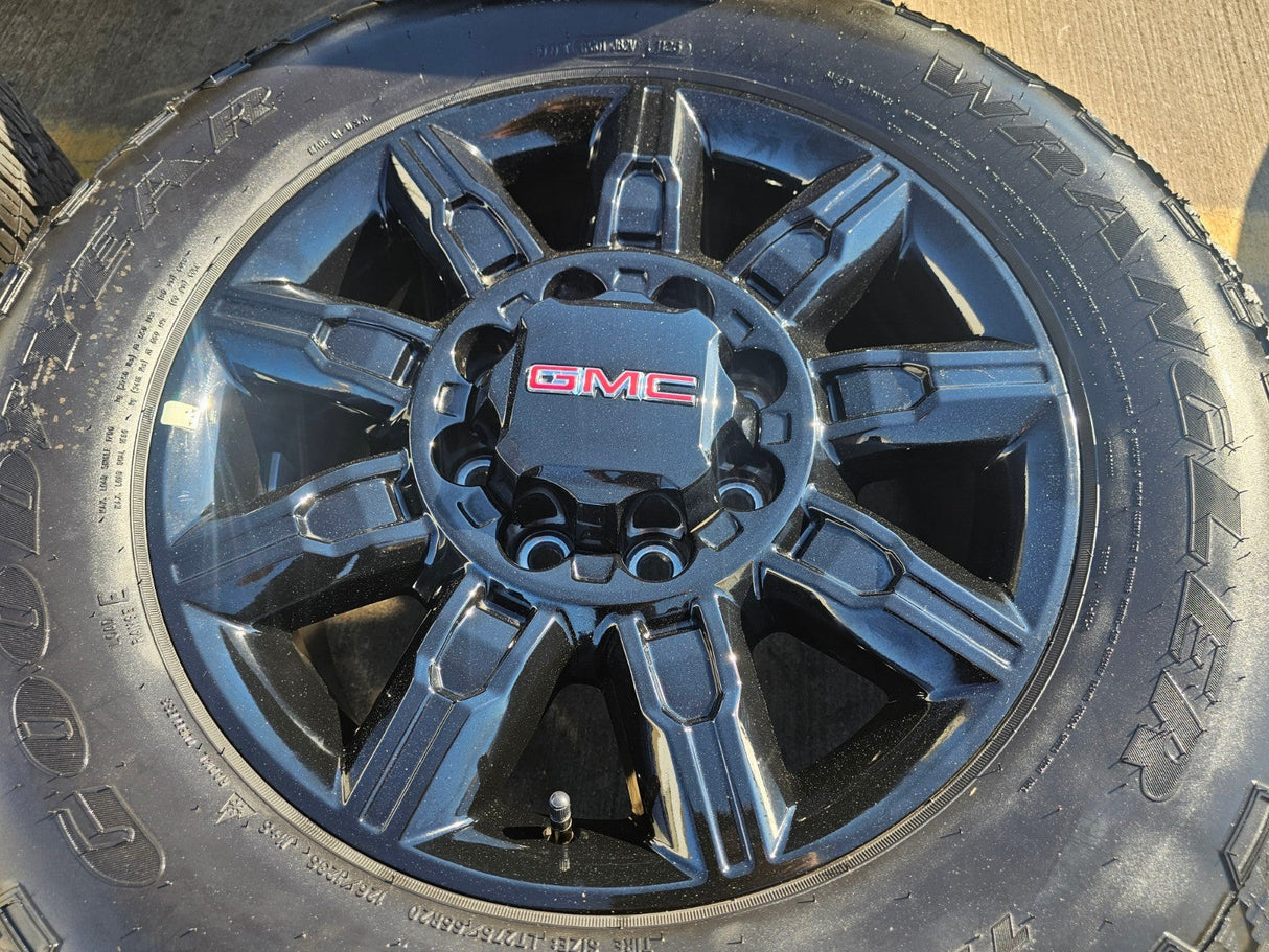 20" GMC Sierra DENALI 2500 3500 OEM 14137 5963 wheels rims Silverado 2026 NEW Texas Truck Tire