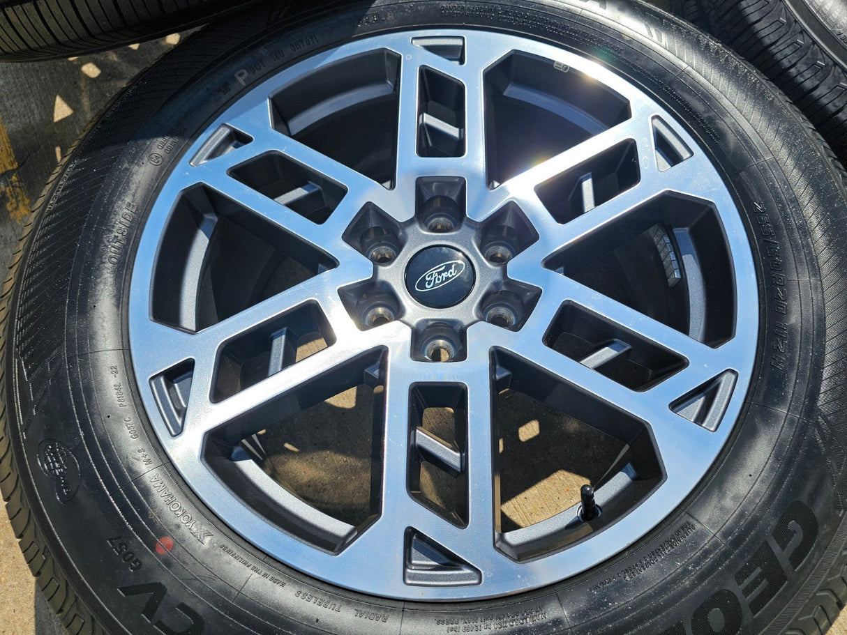 20" Ford F-150 LARIAT Limited OEM 94219 rims wheels Expedition 2026 NEW YOKOHAMA Texas Truck Tire
