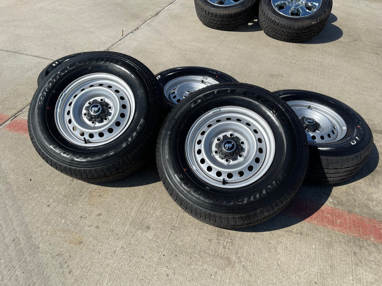 16" Ford Bronco steel wheels rims tires 10226 Ranger 2023 2024 2025 2026 NEW Texas Truck Tire