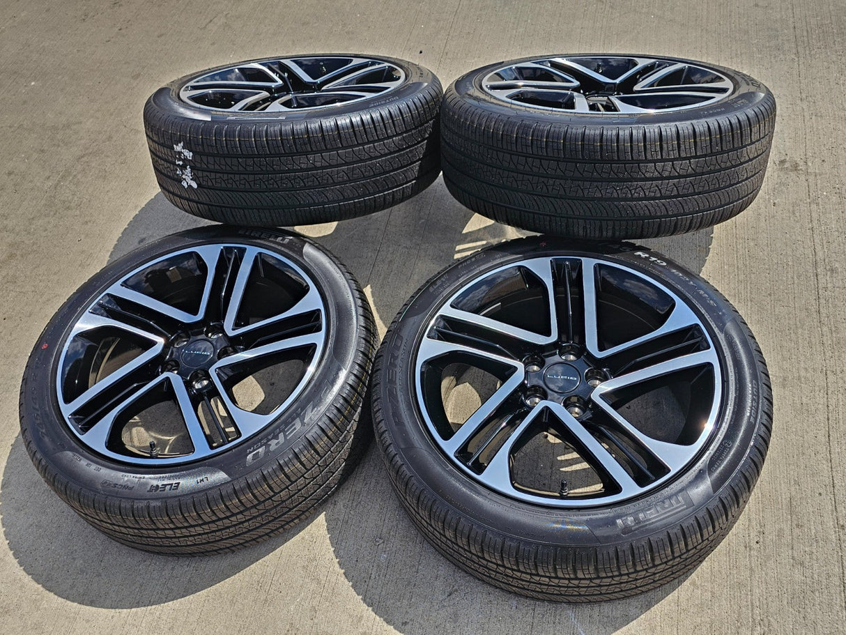 19" Lucid Air OEM Grand Touring black wheels rims 2025 2026 2027 PIRELLI NEW Texas Truck Tire