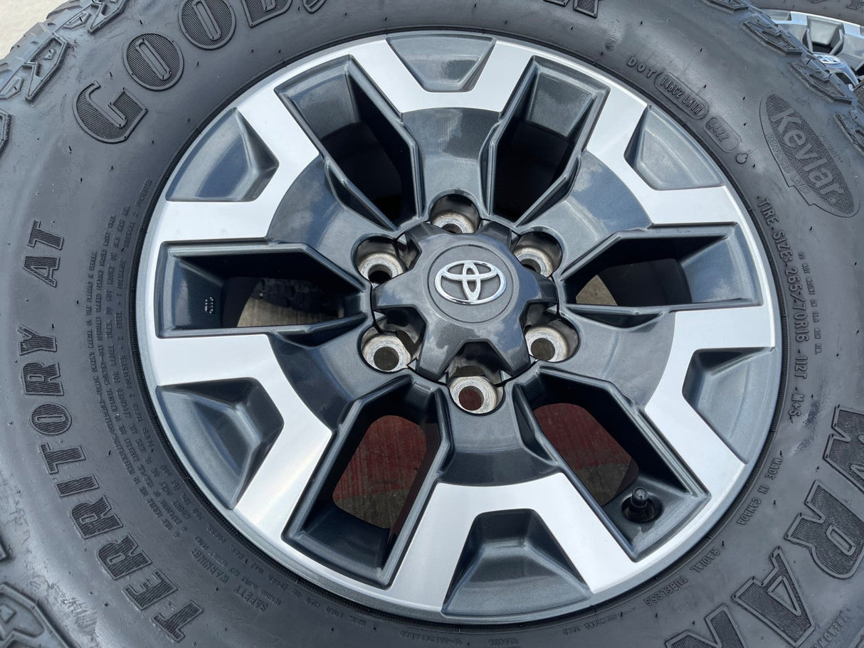 16" Toyota Tacoma TRD wheels rims 75189 OEM 4Runner FJ GOODYEAR Texas Truck Tire