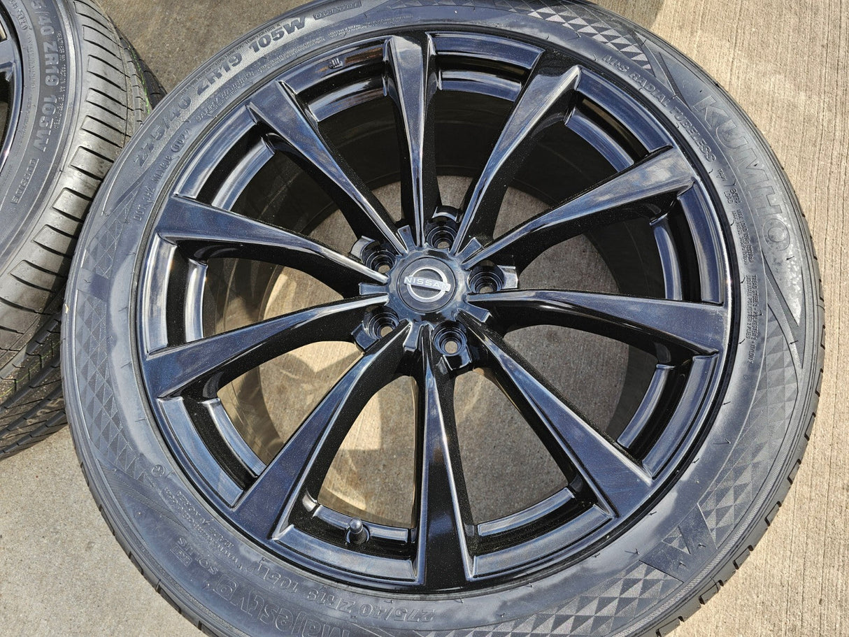 18" Infiniti G37 Q50 OEM 73704 73705 wheels rims Nissan Altima Maxima tires NEW Texas Truck Tire