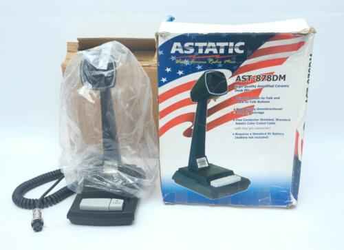 ASTATIC AST-878DM High Quality Amplified Ceramic Desk Mic TekShack