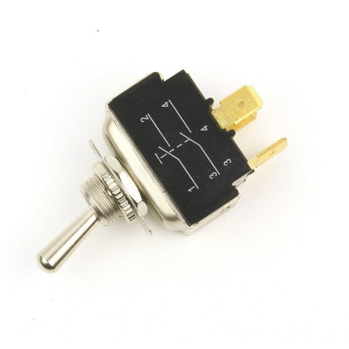 Switch Toggle DPST ON/OFF 4TABS Jandorf