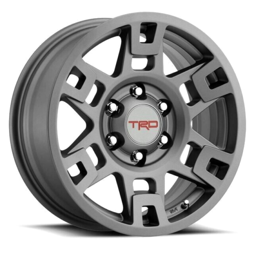 Toyota TRD Style Wheel 17 x 7.5" Auto Rim 1pc Matte Gunmetal
