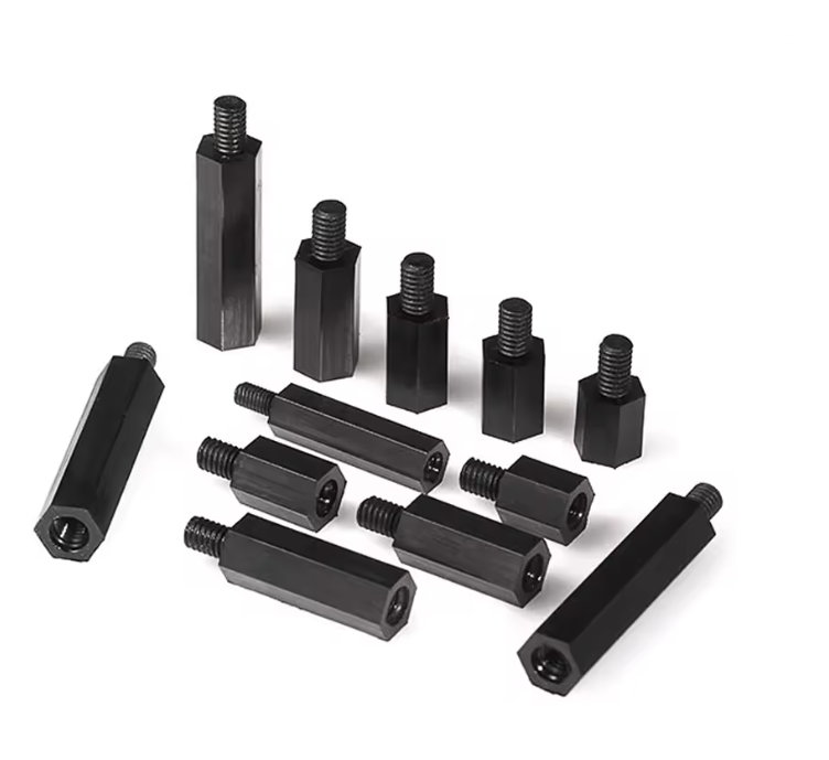 M2.5 Nylon Hex Standoffs Spacers Screws Nuts Flat washer TekShack