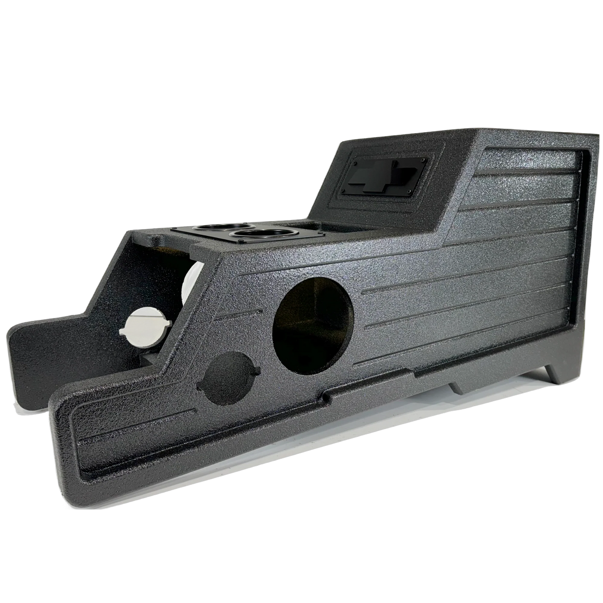 Center Console Enclosure Box GMC/Chevy Trucks 2019-2022 Ported 12" Moon Car Stereo