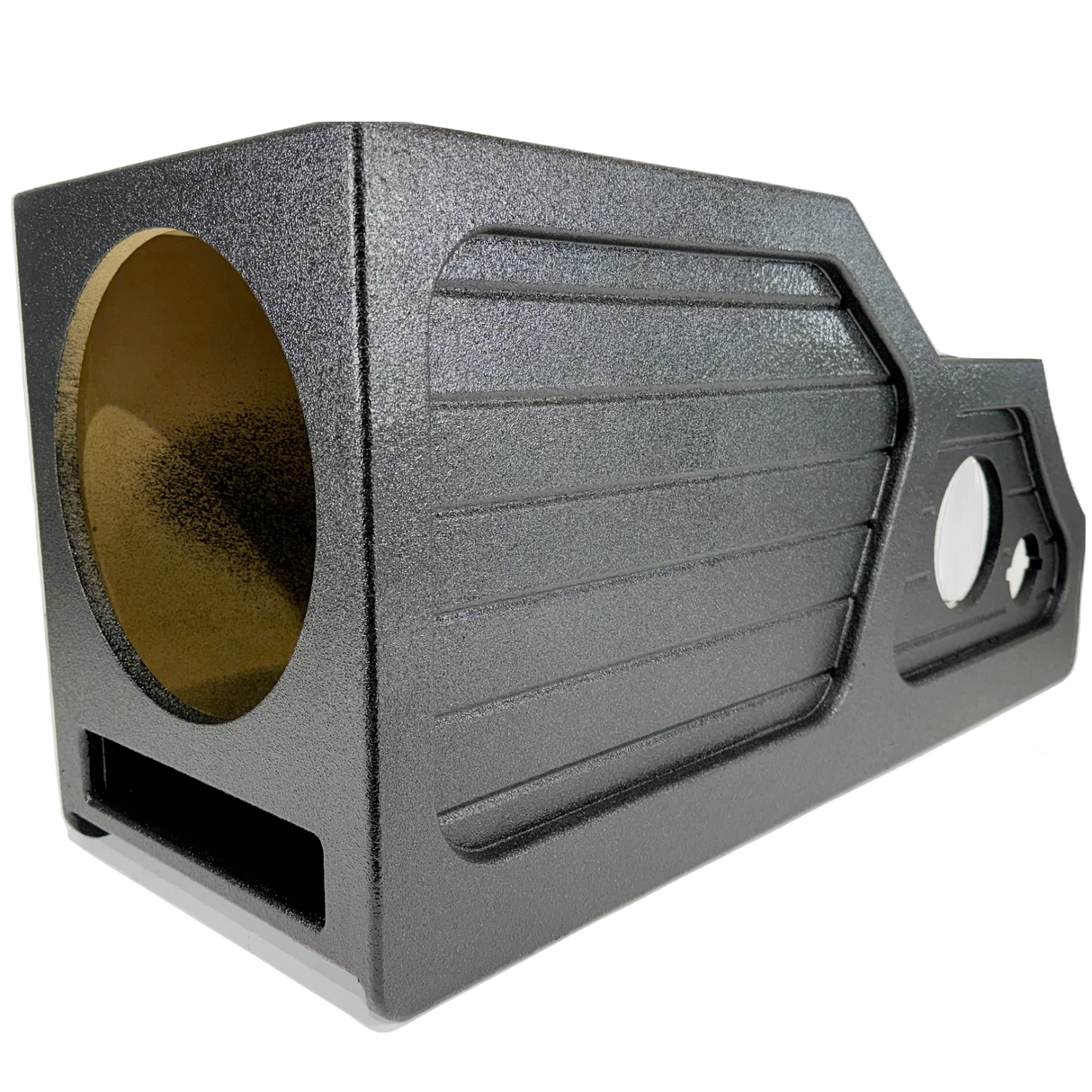 Center Console Enclosure Box GMC/Chevy Trucks 2014-2018 Ported 12" Moon Car Stereo