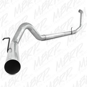 MBRP 4" Turbo Back, Single Side - No Muffler (1999-2003) Powerstroke MBRP