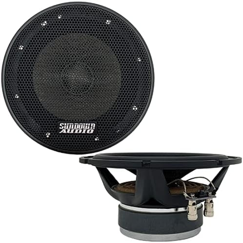 Sundown Audio SA-6.5M 6.5" 250W RMS Midbass Speakers (Pair) Sundown Audio