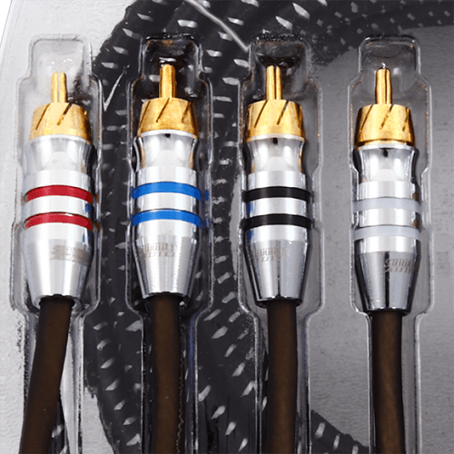 SAZ4-17FT SAZ 4-Channel RCA Interconnects