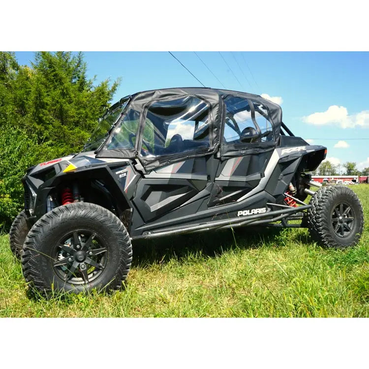 Seizmik 51-21005 Upper Soft Doors with Zipper, Polaris RZR 4 Turbo S - main view