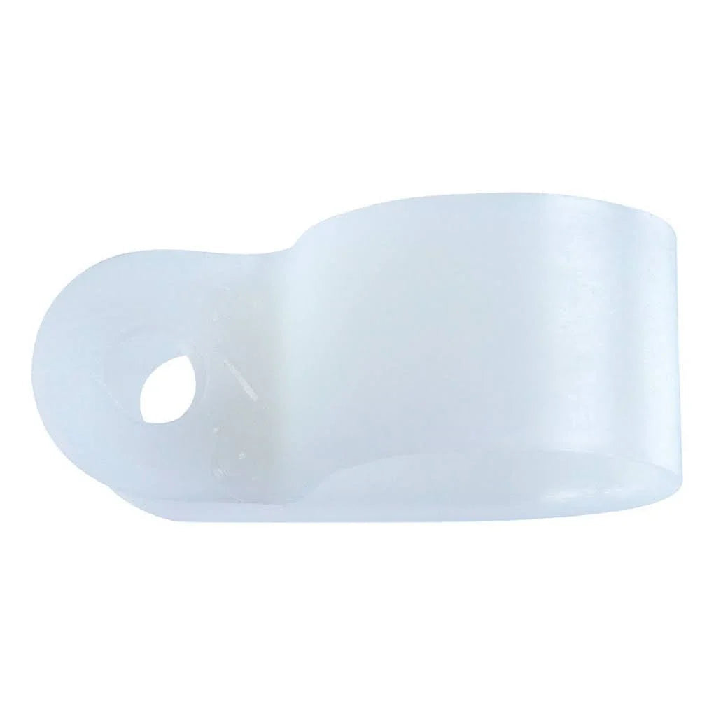 JANDORF CLAMP Nylon Natural 1/2X9/16 2 PK 61472 Jandorf