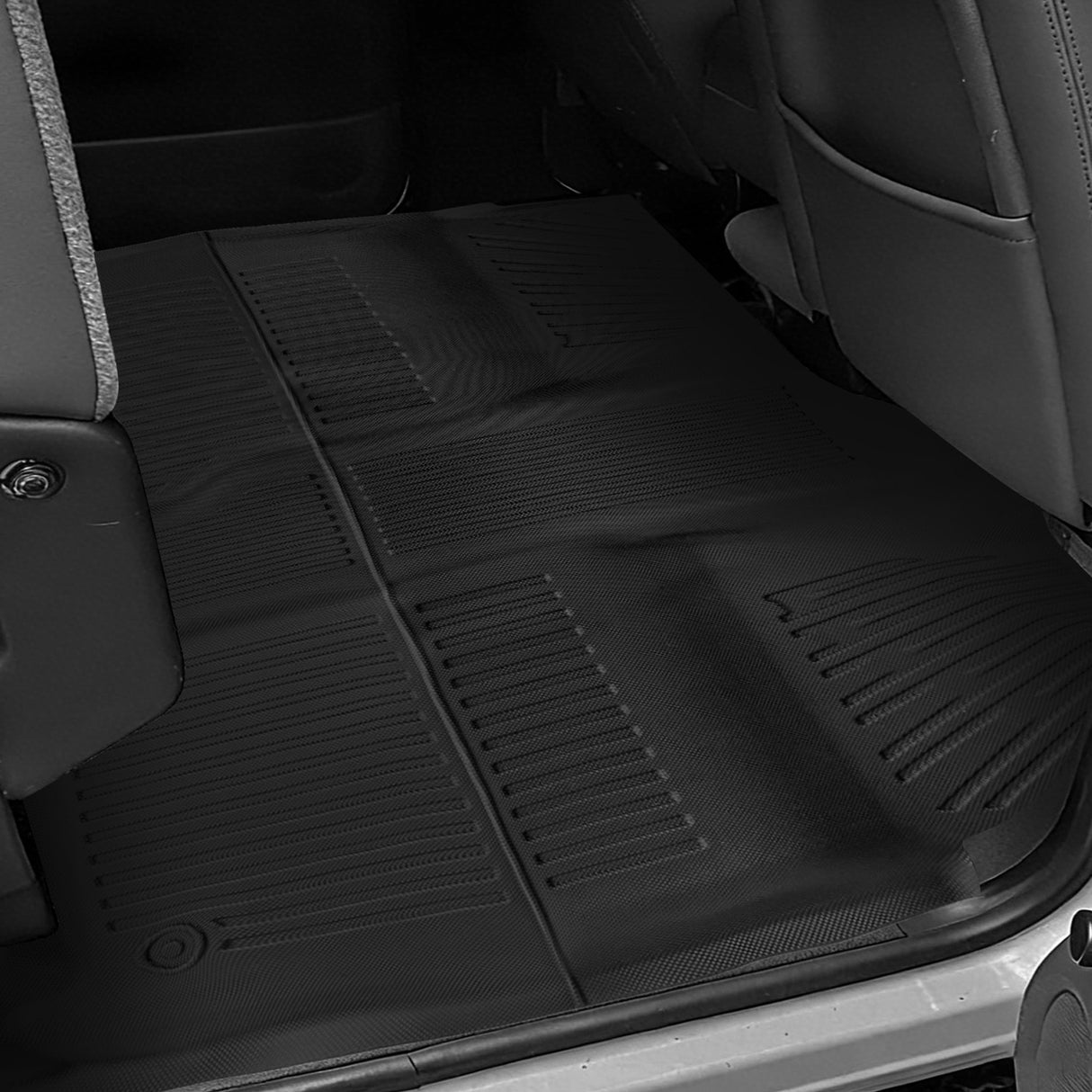 Trucktok Silverado Sierra 2007-2013 1500 & 2007-2014 2500HD 3500HD Crew Cab All-Weather TPE Floor Mats TruckTok
