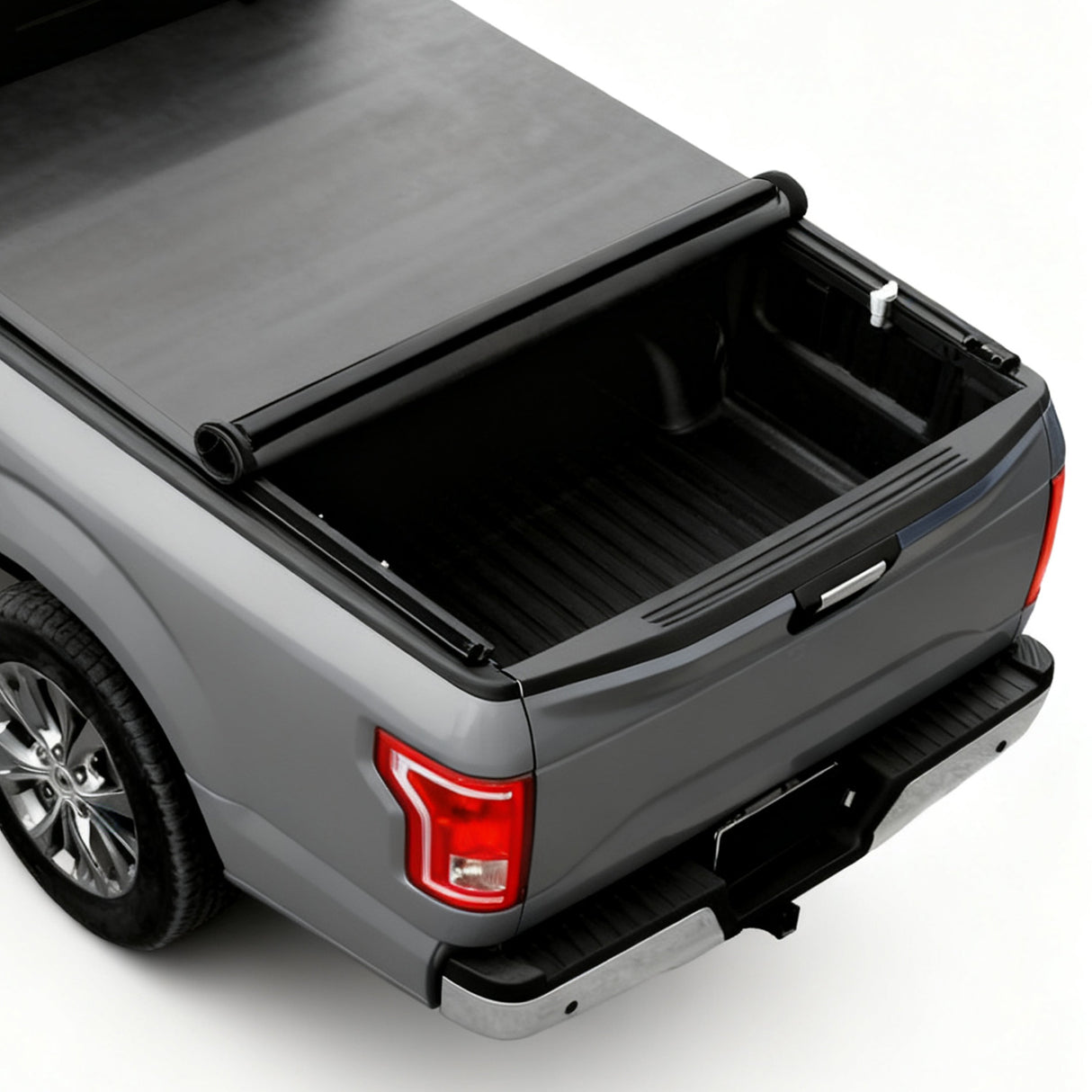 Trucktok 2015-2025 Ford F150 5.5FT Soft Roll Up Tonneau Cover Truck Bed TruckTok
